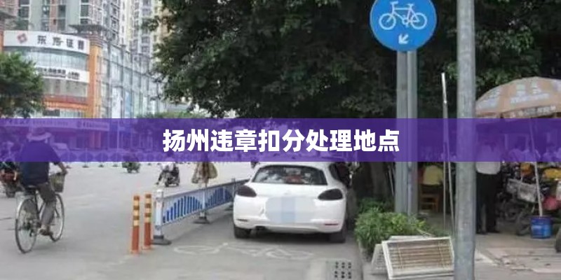 扬州违章扣分处理地点