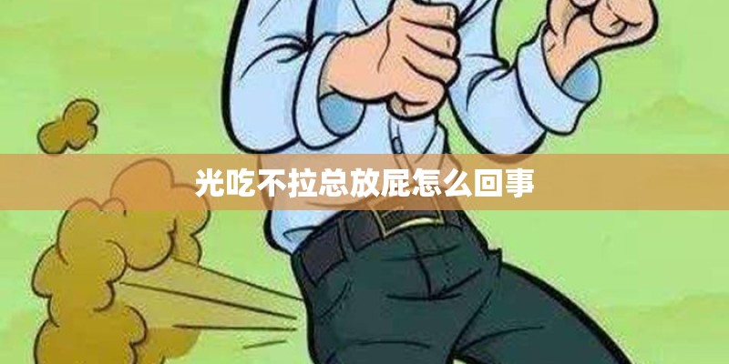 光吃不拉总放屁怎么回事