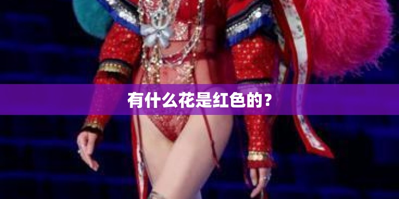 有什么花是红色的？