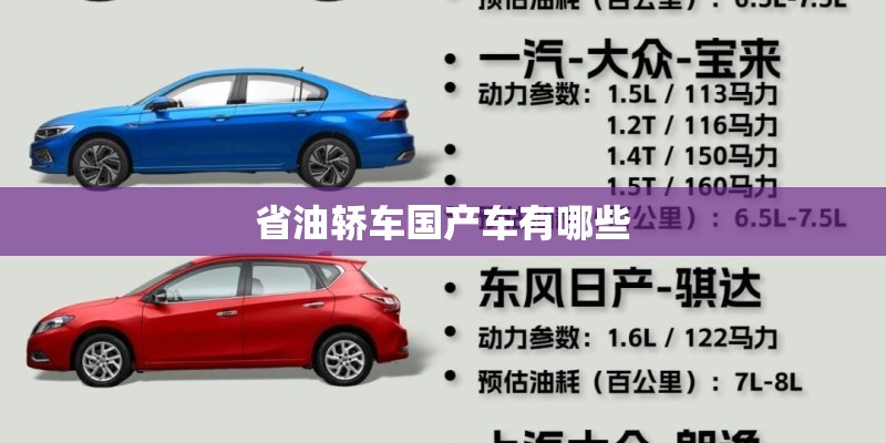 省油轿车国产车有哪些