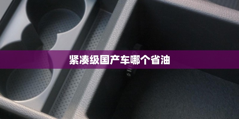 紧凑级国产车哪个省油