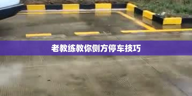 老教练教你侧方停车技巧