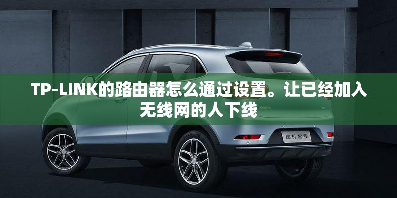 TP-LINK的路由器怎么通过设置。让已经加入无线网的人下线