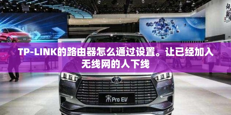 TP-LINK的路由器怎么通过设置。让已经加入无线网的人下线