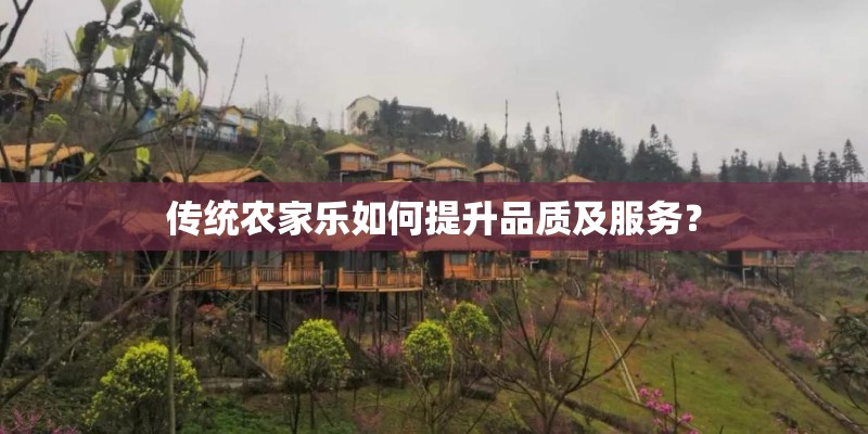 传统农家乐如何提升品质及服务？