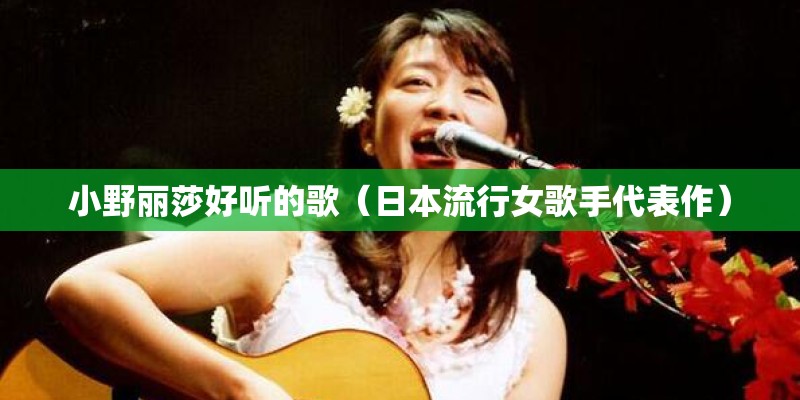 小野丽莎好听的歌（日本流行女歌手代表作）