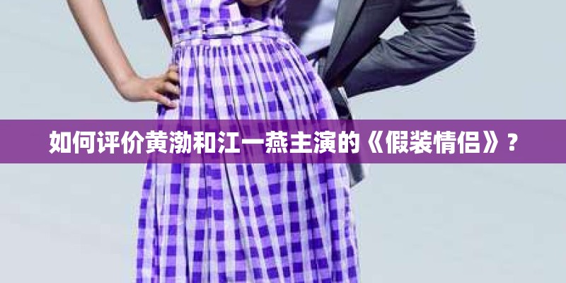 如何评价黄渤和江一燕主演的《假装情侣》？