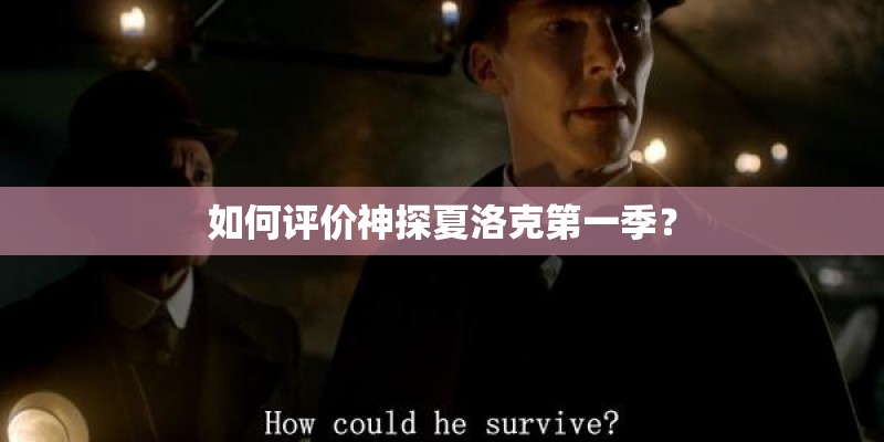 如何评价神探夏洛克第一季？