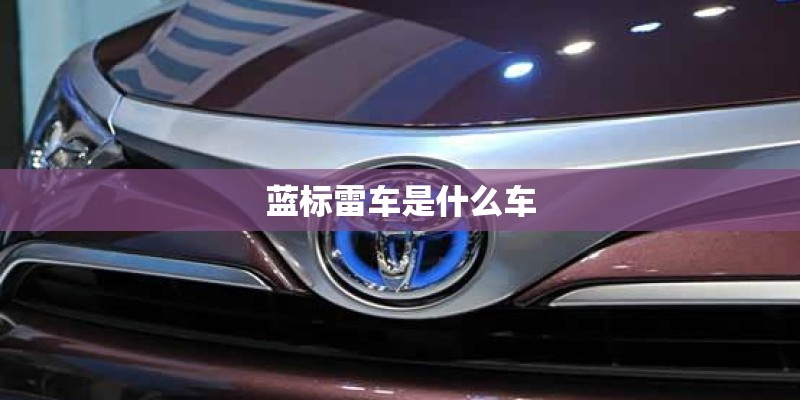 蓝标雷车是什么车
