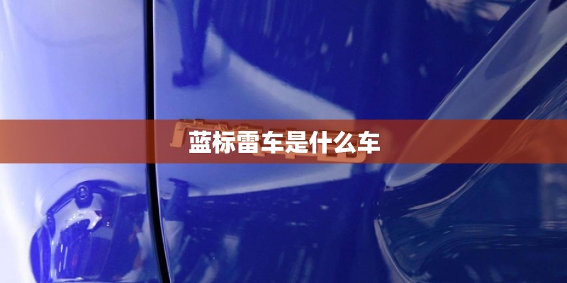 蓝标雷车是什么车
