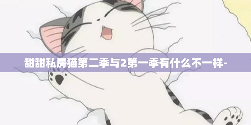 甜甜私房猫第二季与2第一季有什么不一样-