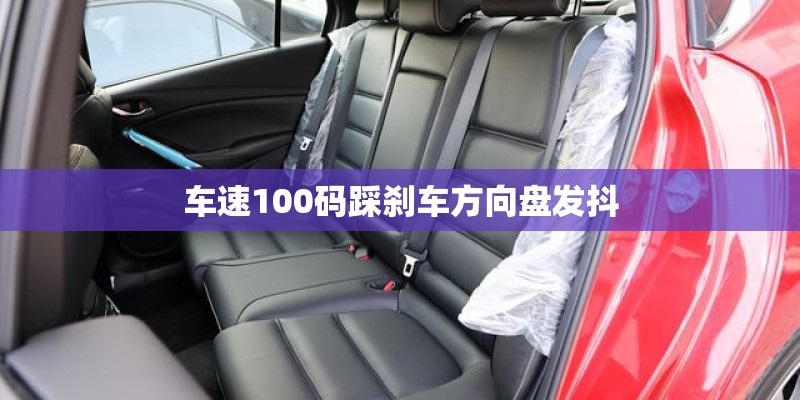车速100码踩刹车方向盘发抖