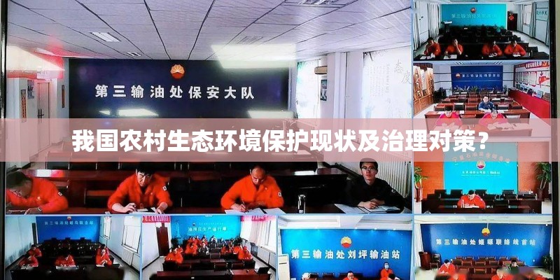 我国农村生态环境保护现状及治理对策？