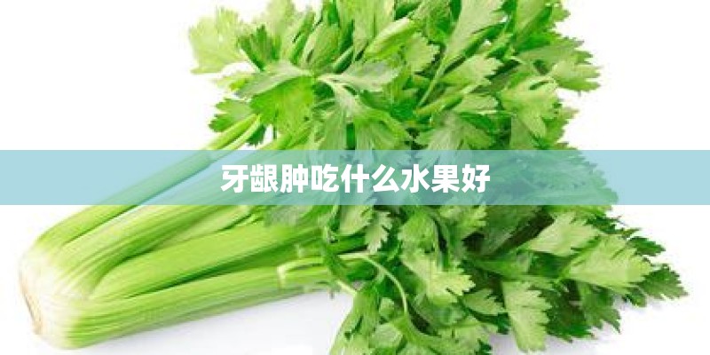 牙龈肿吃什么水果好