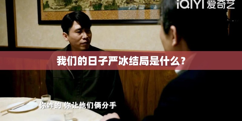 我们的日子严冰结局是什么？