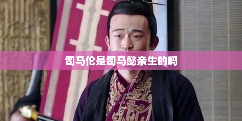 司马伦是司马懿亲生的吗