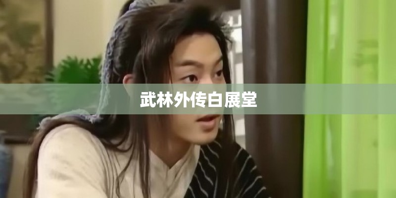 武林外传白展堂