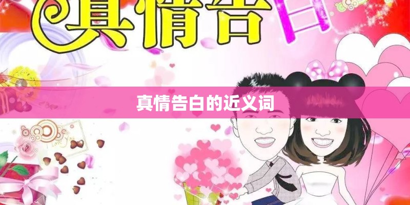 真情告白的近义词