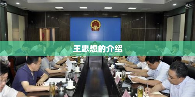 王忠想的介绍