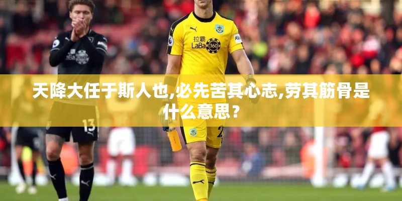 天降大任于斯人也,必先苦其心志,劳其筋骨是什么意思？