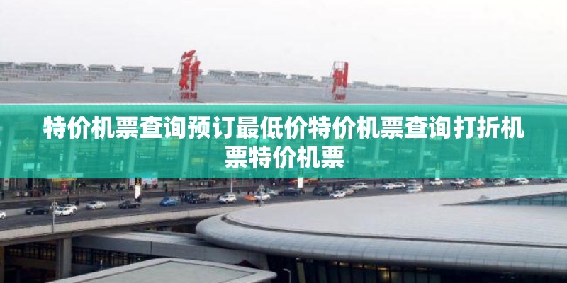 特价机票查询预订最低价特价机票查询打折机票特价机票
