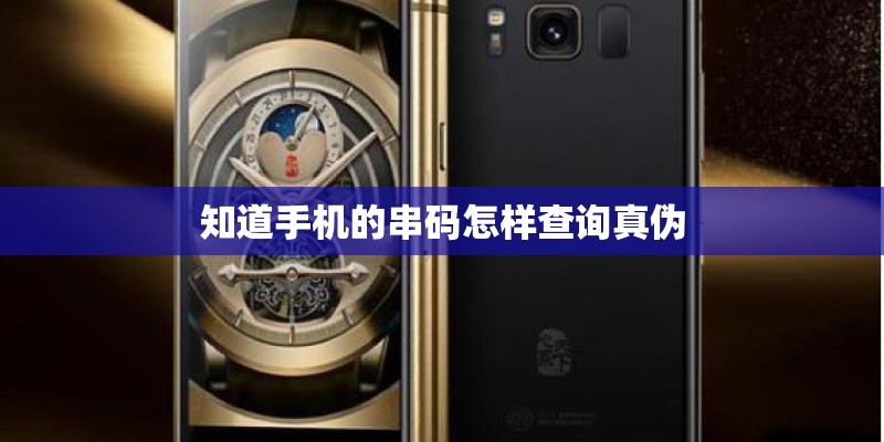 知道手机的串码怎样查询真伪
