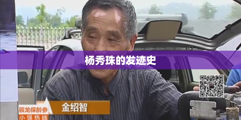 杨秀珠的发迹史