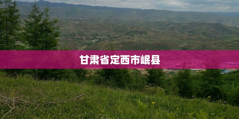 甘肃省定西市岷县