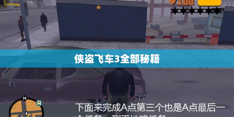 侠盗飞车3全部秘籍