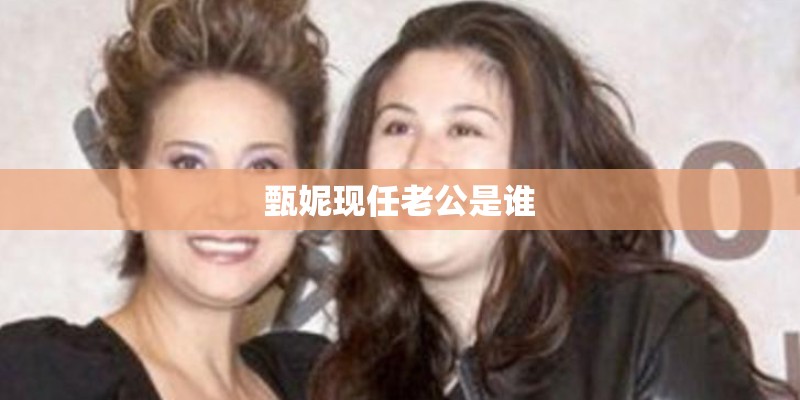 甄妮现任老公是谁