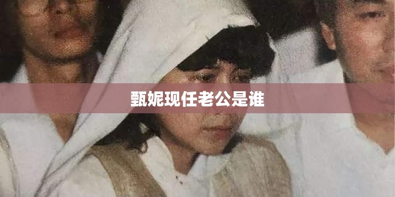 甄妮现任老公是谁