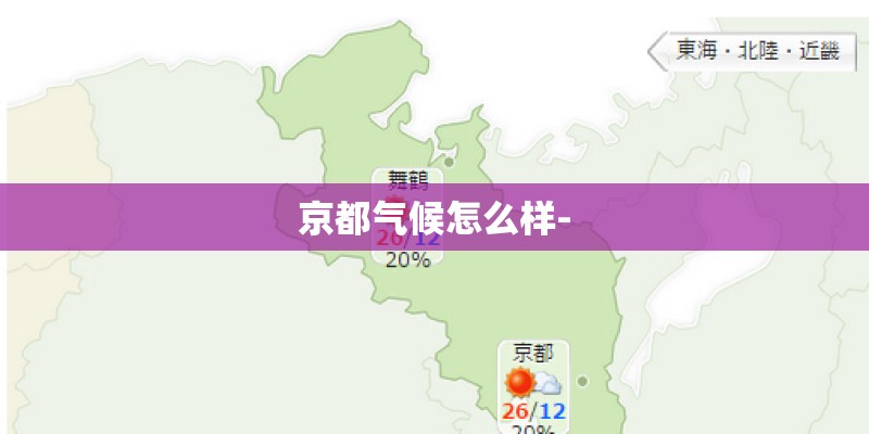 京都气候怎么样-