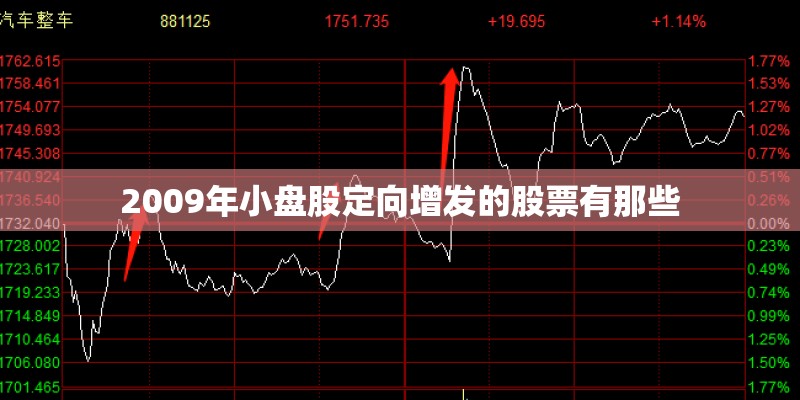 2009年小盘股定向增发的股票有那些 2009年小盘股定向增发的股票有那些