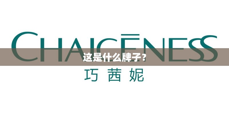这是什么牌子？