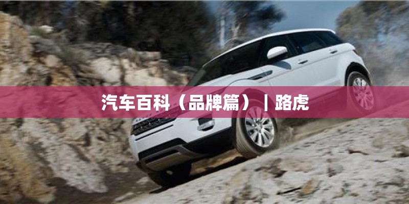 汽车百科（品牌篇）｜路虎