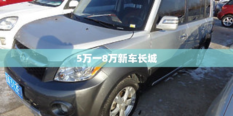 5万一8万新车长城