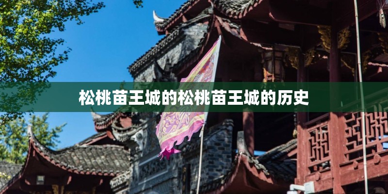 松桃苗王城的松桃苗王城的历史