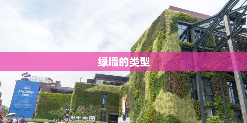 绿墙的类型