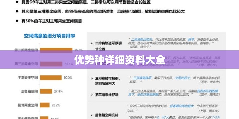 优势种详细资料大全