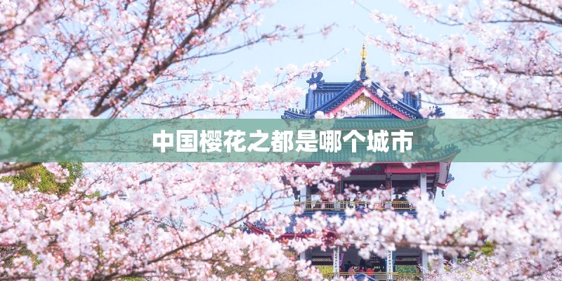 中国樱花之都是哪个城市